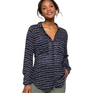 NWOT Bella Dahl x Anthropologie Women’s Blouse Button Down Shirt Lightweight‎